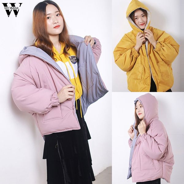womail womens coats fashion women cotton-padded double faced jacket coat warm long sleeves coat women abrigo 2019 s-2xl, Black
womail womens coats fashion women cotton-padded double faced jacket coat warm long sleeves coat women abrigo 2019 s-2xl, Black