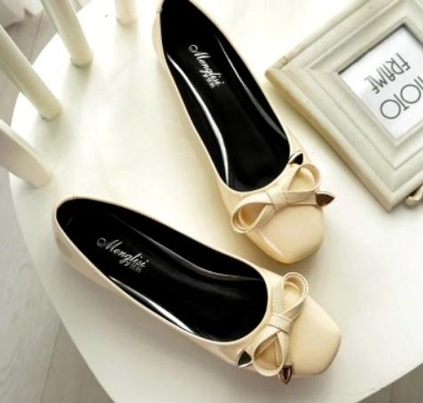 2019 bowknot women's shoes in spring and autumn with new style flat bottom square head shallow mouth @126, Black
2019 bowknot women's shoes in spring and autumn with new style flat bottom square head shallow mouth @126, Black