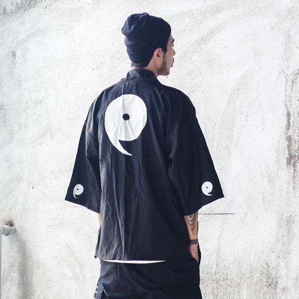 fashion coat japanese kimono jackets 2018 japan style casual printed thin coats men harajuku open stitch outwear men's jacket, Black;brown
fashion coat japanese kimono jackets 2018 japan style casual printed thin coats men harajuku open stitch outwear men's jacket, Black;brown