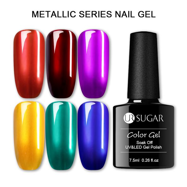 ur sugar 7.5ml mirror titanium gel nail polish metallic series soak off uv led gel varnish red lacquer silver base needed, Red;pink
ur sugar 7.5ml mirror titanium gel nail polish metallic series soak off uv led gel varnish red lacquer silver base needed, Red;pink