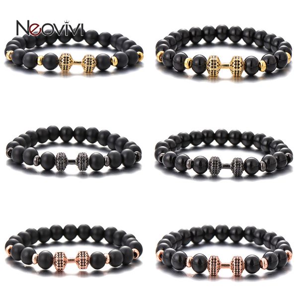 neovivi hip hop stretchy bracelets bright matte black natural stone beads dumbbell cz bead braided macrame bracelet men jewelry
neovivi hip hop stretchy bracelets bright matte black natural stone beads dumbbell cz bead braided macrame bracelet men jewelry