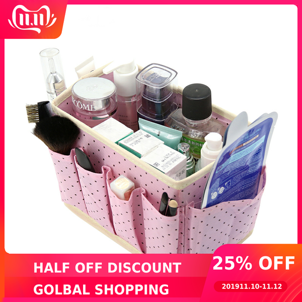 cute dots deskcosmetic organizer makeup storage boxes bins non-woven wash accessories boxes
cute dots deskcosmetic organizer makeup storage boxes bins non-woven wash accessories boxes