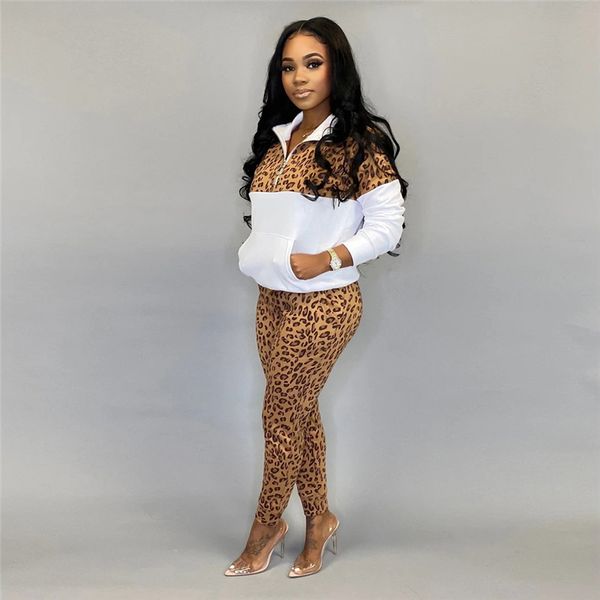 весна женщин тощих активные костюмы zip стенд воротник leopard женские брюки 2pcs лоскутная конструктор женский 2pcs наборы, Gray
весна женщин тощих активные костюмы zip стенд воротник leopard женские брюки 2pcs лоскутная конструктор женский 2pcs наборы, Gray