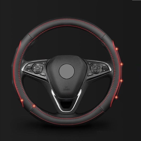 anti-slip sweat genuine leather car steering wheel cover cow skin anti-slip braid on the steering wheel 37cm-38cm high quality
anti-slip sweat genuine leather car steering wheel cover cow skin anti-slip braid on the steering wheel 37cm-38cm high quality