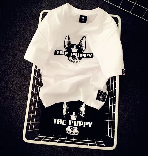 2019 new summer o-neck regular t-shirt print the puppy dog head printing t shirt cotton men's cotton sa-8, White;black
2019 new summer o-neck regular t-shirt print the puppy dog head printing t shirt cotton men's cotton sa-8, White;black