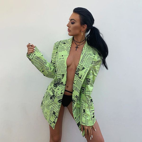 burupulu газета печати lime green женщины пиджаки и куртки моды пальто крупногабаритные женщины уличная 2019 осень повседневная tops, White;black
burupulu газета печати lime green женщины пиджаки и куртки моды пальто крупногабаритные женщины уличная 2019 осень повседневная tops, White;black