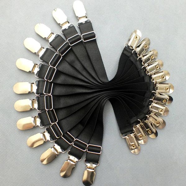 4pc new harajuku punk goth metal clip leg garter belt for stockings socks women white black elastic garter suspender clips, Black;white
4pc new harajuku punk goth metal clip leg garter belt for stockings socks women white black elastic garter suspender clips, Black;white