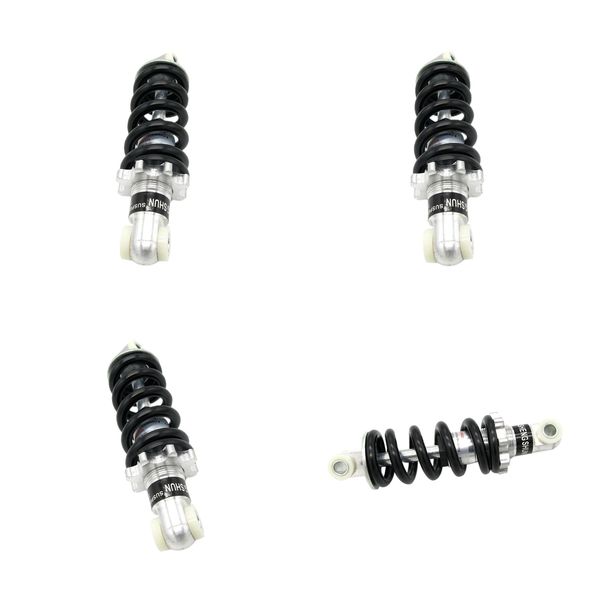 4x rear suspension shock absorber, high strength alloy alloy spring dampers