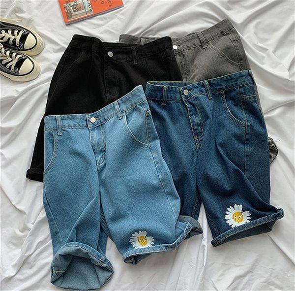 womens fashion style print jeans short pants casual summer designer straight knee length pants females jeans, Blue
womens fashion style print jeans short pants casual summer designer straight knee length pants females jeans, Blue