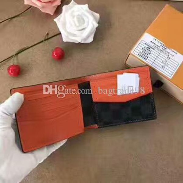 famous brand wallet men's genuine leather m63311 for women purse card holder nm damier bag short wallet with box gc#79, Brown;gray
famous brand wallet men's genuine leather m63311 for women purse card holder nm damier bag short wallet with box gc#79, Brown;gray
