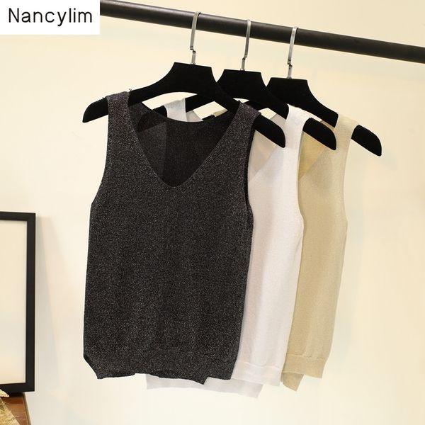 plus size camisole tanks women loose summer autumn all-match v collar shirts underwear and outwear tshirt knitwear nancylim, White
plus size camisole tanks women loose summer autumn all-match v collar shirts underwear and outwear tshirt knitwear nancylim, White