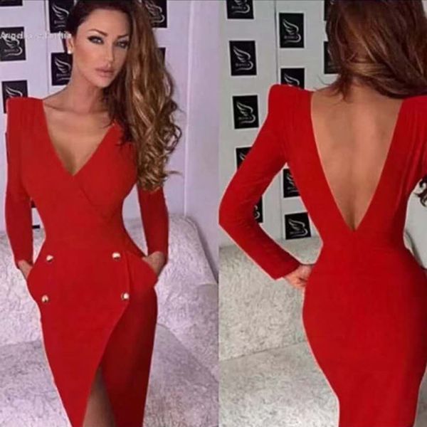 new arrival fashion red bandage dress rayon stretch bodyocn long sleeve women wedding party dress elegant vestidos, Black;gray
new arrival fashion red bandage dress rayon stretch bodyocn long sleeve women wedding party dress elegant vestidos, Black;gray