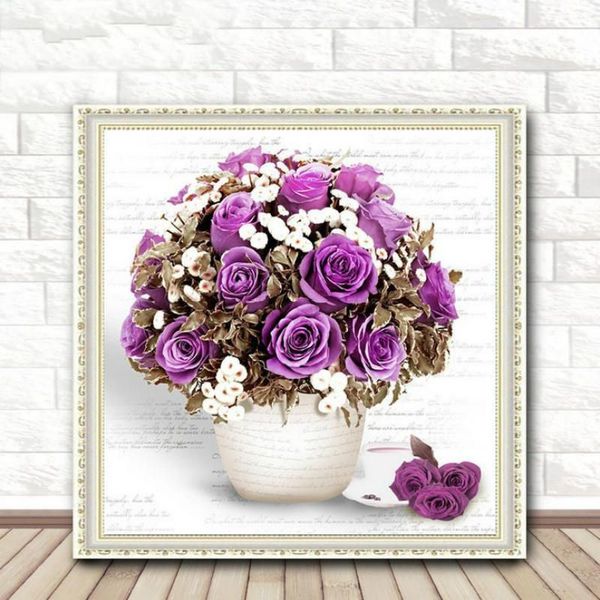 5d diamond embroidery diy round diamond purple rose flower butterflies picture diamond painting cross stitch frameless home decoration
5d diamond embroidery diy round diamond purple rose flower butterflies picture diamond painting cross stitch frameless home decoration