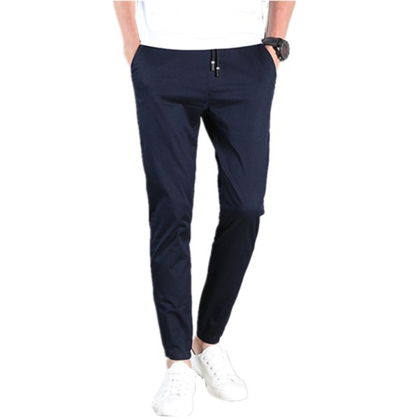 2019 spring and summer korean brand mens leisure jogger trousers slim quality harem pants for men cotton elastic pencil k65350, Black
2019 spring and summer korean brand mens leisure jogger trousers slim quality harem pants for men cotton elastic pencil k65350, Black