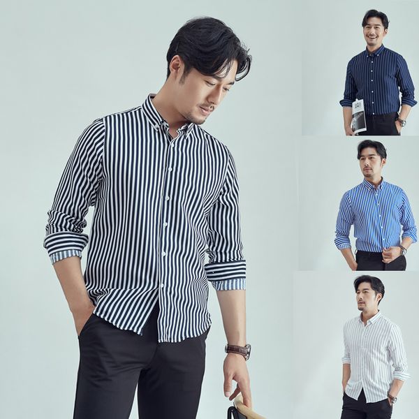 luxury striped shirt christmas business men dress shirts long sleeve slim fit men shirt camisas hombre plus size 5xl, White;black
luxury striped shirt christmas business men dress shirts long sleeve slim fit men shirt camisas hombre plus size 5xl, White;black