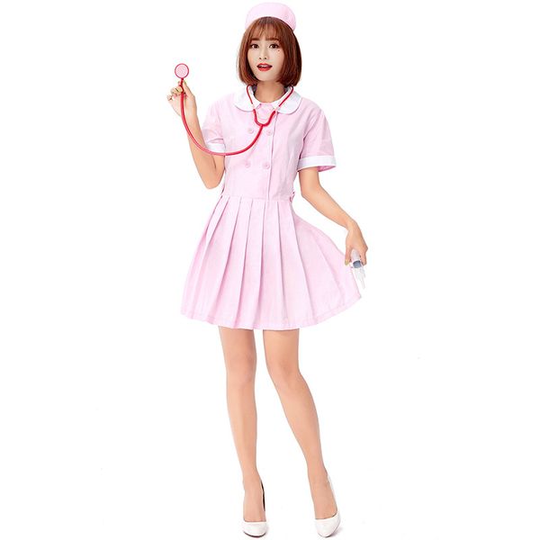 lcw women's new design role-playing party masquerade halloween nurse tiara dress stethoscope cute uniform suit, Black;red
lcw women's new design role-playing party masquerade halloween nurse tiara dress stethoscope cute uniform suit, Black;red