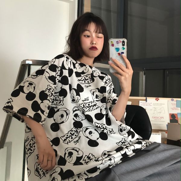 full print letter short-sleeved women's coat full print letter short-sleeved t-shirt women's coat t-shirt top, White
full print letter short-sleeved women's coat full print letter short-sleeved t-shirt women's coat t-shirt top, White