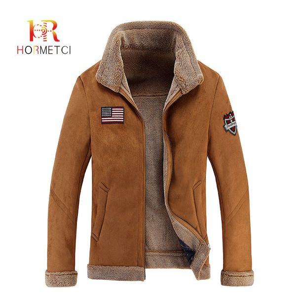 hormetci 2019 winter new arrival casual men's jackets plus velvet thick warm coats wool slim men's leather jacket outerwear, Black;brown
hormetci 2019 winter new arrival casual men's jackets plus velvet thick warm coats wool slim men's leather jacket outerwear, Black;brown