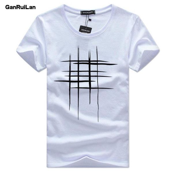 2019 tshirt men simple design line cross print cotton t shirts men's new arrival summer style short sleeve men t-shirt b0373, White;black
2019 tshirt men simple design line cross print cotton t shirts men's new arrival summer style short sleeve men t-shirt b0373, White;black