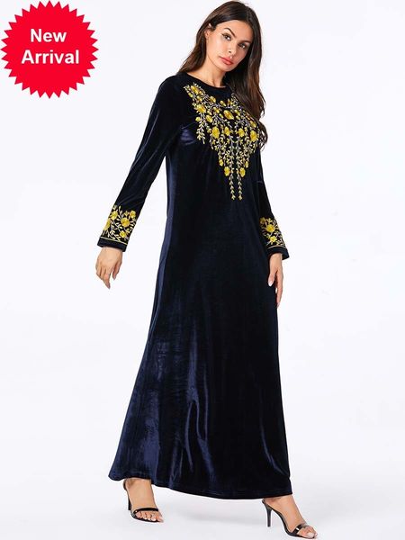 mc209153 comfortable large size women's blue embroidered arab gold velvet long muslim dress hoofddoek moslima designer abayas cotton na, Red
mc209153 comfortable large size women's blue embroidered arab gold velvet long muslim dress hoofddoek moslima designer abayas cotton na, Red