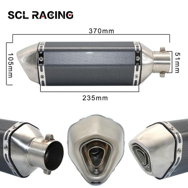 alconstar moto universal motorcycle exhaust pipe muffler ak mufflers with db killer for gy6 nmax msx125 crf 230 gsr 600
alconstar moto universal motorcycle exhaust pipe muffler ak mufflers with db killer for gy6 nmax msx125 crf 230 gsr 600