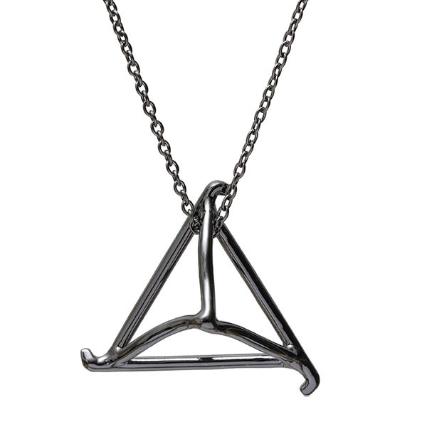 simple black elegant necklace women stylish fashion chic 3d hollow triangle necklace pendant jewelry gift clavicle, Silver
simple black elegant necklace women stylish fashion chic 3d hollow triangle necklace pendant jewelry gift clavicle, Silver