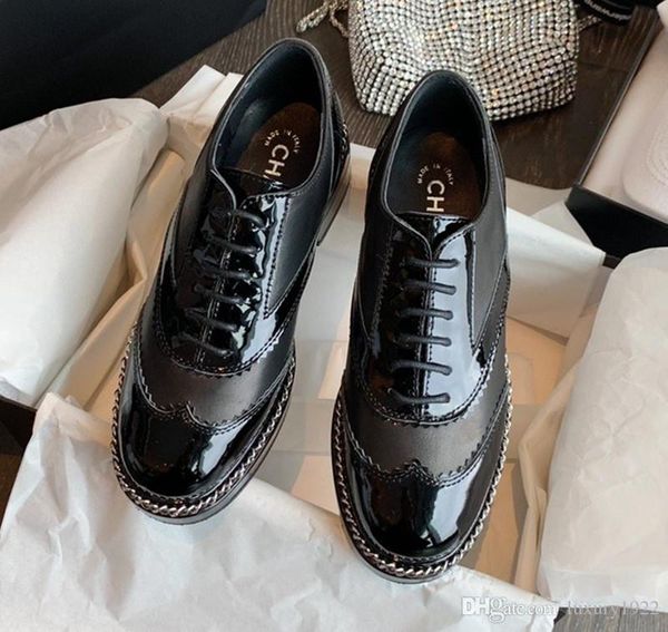 british style carved chain color matching single shoes new leather thick heel round lace-up small shoes, Red;white
british style carved chain color matching single shoes new leather thick heel round lace-up small shoes, Red;white
