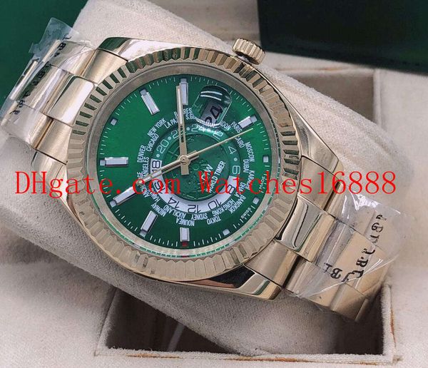 42mm sky dweller 326934 326938 asia 2813 movement automatic mechanical green mens watch 18k yellow gold men's wrist watches, Slivery;brown
42mm sky dweller 326934 326938 asia 2813 movement automatic mechanical green mens watch 18k yellow gold men's wrist watches, Slivery;brown