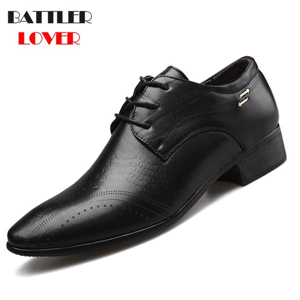 summer men's formal dress shoes lace-up male wedding shoes luxury classic leather men breathable oxfords dropping shipping, Black
summer men's formal dress shoes lace-up male wedding shoes luxury classic leather men breathable oxfords dropping shipping, Black
