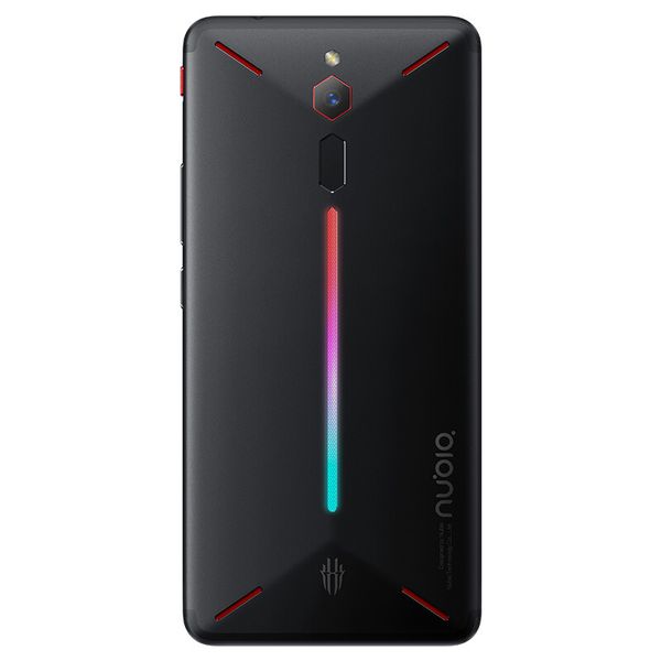 

original zte nubia red magic 4g lte mobile phone gaming 8gb ram 128gb rom snapdragon 835 octa core android 6.0 inches 2.5d curved full scree