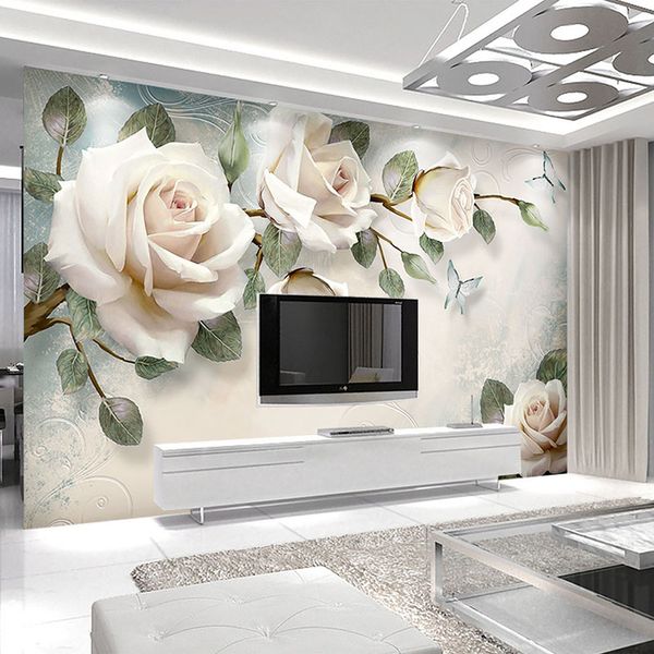 custom modern hand painted oil painting floral european style 3d stereoscopic embossed rose tv background decor wallpaper flower
custom modern hand painted oil painting floral european style 3d stereoscopic embossed rose tv background decor wallpaper flower