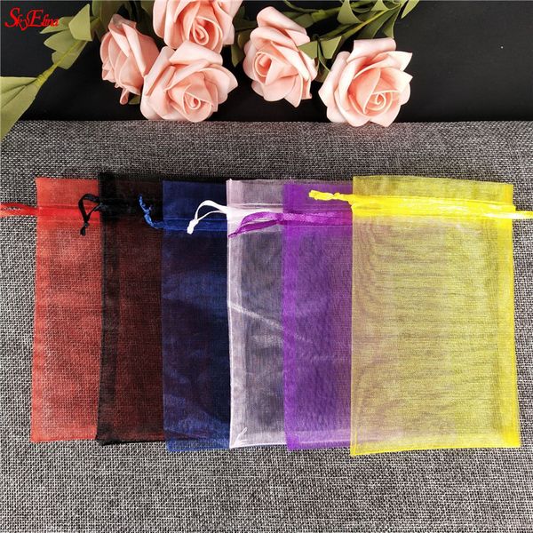 100pcs jewelry bags 7x9cm 9x12.10x15cmcm white organza jewelry popular small drawstring gift bags wedding gift bag tulle bag 6z
100pcs jewelry bags 7x9cm 9x12.10x15cmcm white organza jewelry popular small drawstring gift bags wedding gift bag tulle bag 6z