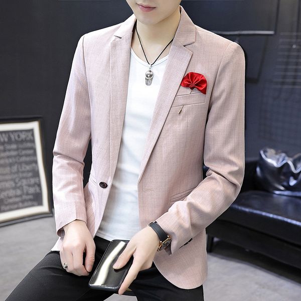 men's suits & blazers 2021 hidden striped suit youth spring business casual, White;black
men's suits & blazers 2021 hidden striped suit youth spring business casual, White;black