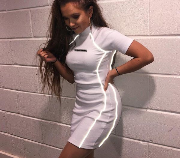 new fashion women's reflective ribbon dress popular in europe and america, Black;pink
new fashion women's reflective ribbon dress popular in europe and america, Black;pink