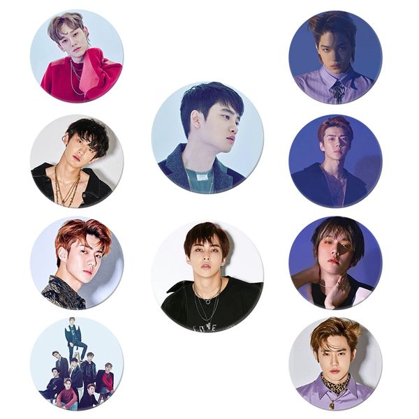 kpop exo 5th " dont mess up my tempo" brooch button badge accessories for clothes hat backpack decoration, Gray
kpop exo 5th " dont mess up my tempo" brooch button badge accessories for clothes hat backpack decoration, Gray
