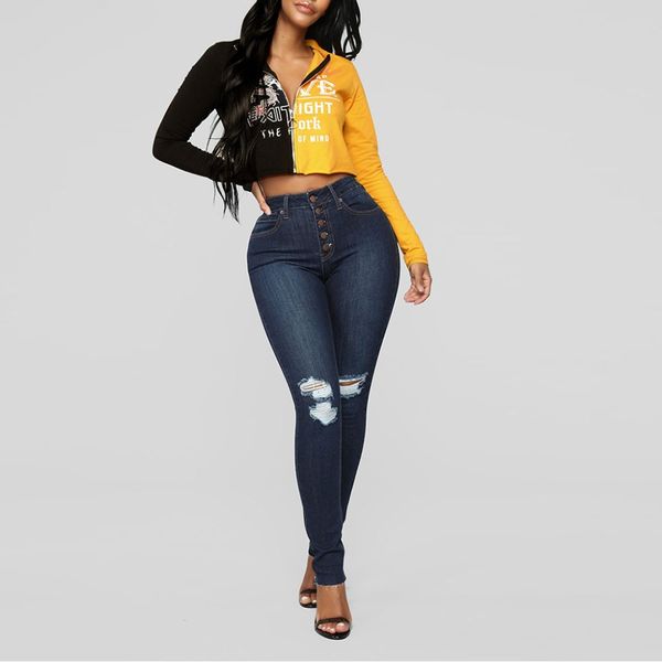 2019 colorblock jeans skinny fashion straight casual women's jeans large sizes high waist s-2xl mujer ing, Blue
2019 colorblock jeans skinny fashion straight casual women's jeans large sizes high waist s-2xl mujer ing, Blue