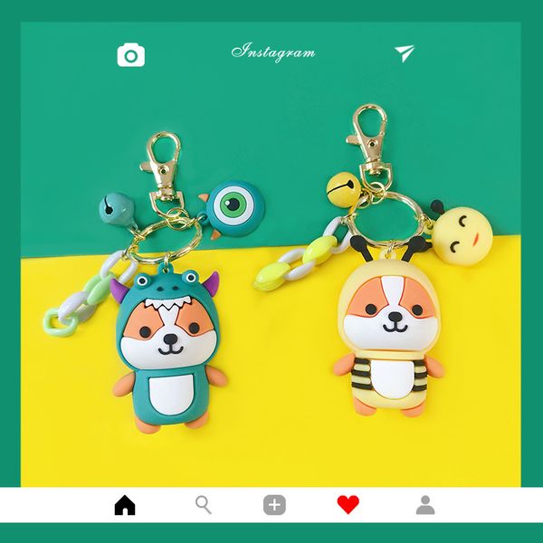 bees animation keychain prototype key chains toys diy squirrel pendant accessories kids gift men's and women's, Silver
bees animation keychain prototype key chains toys diy squirrel pendant accessories kids gift men's and women's, Silver