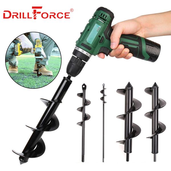 drillforce garden planter spiral drill bit flower bulb hex shaft auger yard gardening bedding planting post hole digger tools
drillforce garden planter spiral drill bit flower bulb hex shaft auger yard gardening bedding planting post hole digger tools