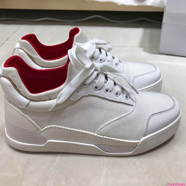 2019 name brand casual shoe man red bottom sneaker flat new designer lace up high mixed colors black white trainers size 38-46 t18
2019 name brand casual shoe man red bottom sneaker flat new designer lace up high mixed colors black white trainers size 38-46 t18