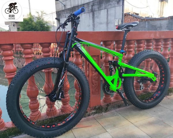 kalosse alloy frame fat bicycle beach bike mountain bike 26*17 inch 24 speed 26er hydraulic brakes
kalosse alloy frame fat bicycle beach bike mountain bike 26*17 inch 24 speed 26er hydraulic brakes