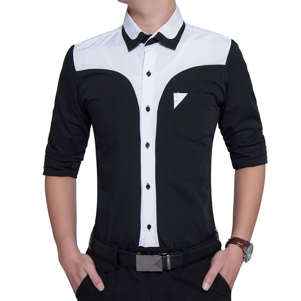 brand 2018 fashion male shirt long-sleeves oversize business suits hit colors shirt mens dress shirts slim men 3xl, White;black
brand 2018 fashion male shirt long-sleeves oversize business suits hit colors shirt mens dress shirts slim men 3xl, White;black