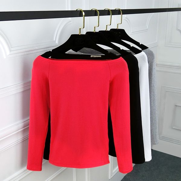 pantalon off shoulder sweater women long sleeve spring sweater long slashneck pull femme red sueter mujer invierno 2018, White;black
pantalon off shoulder sweater women long sleeve spring sweater long slashneck pull femme red sueter mujer invierno 2018, White;black