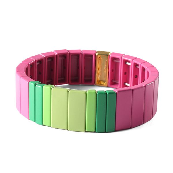 link, chain year multicolor tila tile bracelet elastic vsco charm bracelets for women gift boho hematite bead armband stack, Black
link, chain year multicolor tila tile bracelet elastic vsco charm bracelets for women gift boho hematite bead armband stack, Black