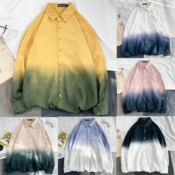 hawaiian shirt men's shirt new style fashion gradual leisure long sleeve shirts fashion shirts blouse camisa masculina, White;black
hawaiian shirt men's shirt new style fashion gradual leisure long sleeve shirts fashion shirts blouse camisa masculina, White;black