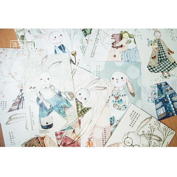 30pcs kawaii greeting card postcard birthday letter paper forest postcards gift message cards set
30pcs kawaii greeting card postcard birthday letter paper forest postcards gift message cards set