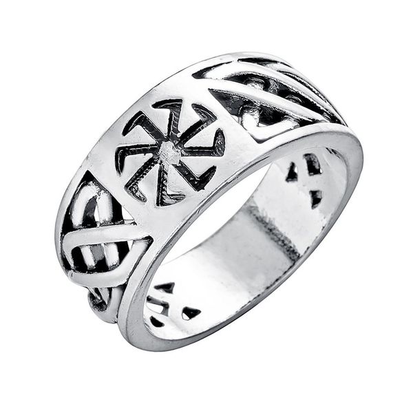 nostalgia slavic kolovrat symbol women finger ring bijoux mens rings silver color, Golden;silver
nostalgia slavic kolovrat symbol women finger ring bijoux mens rings silver color, Golden;silver
