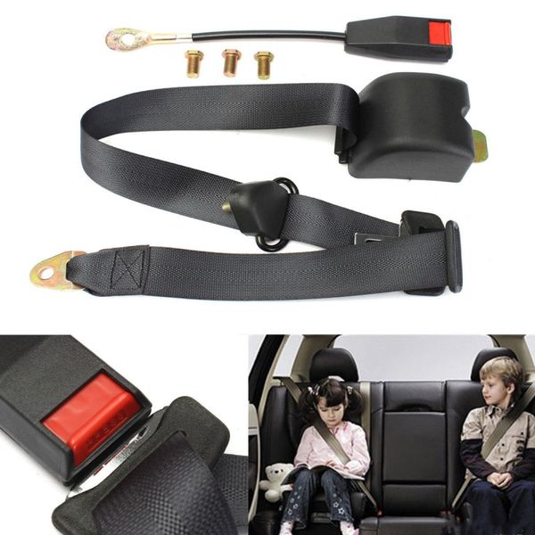 1 set adjustable 3 point retractable auto car seat lap belt harness kit black universal
1 set adjustable 3 point retractable auto car seat lap belt harness kit black universal
