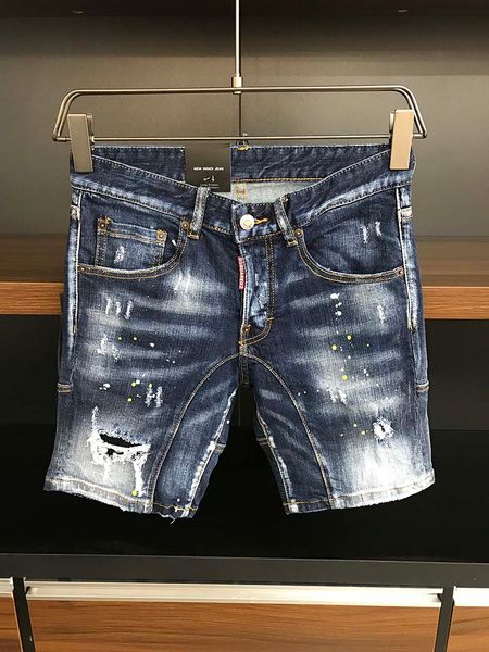 summer denim shorts men's five-point pants stretch hole patch loose 5 points denim mid pants thin section summer trend, Blue
summer denim shorts men's five-point pants stretch hole patch loose 5 points denim mid pants thin section summer trend, Blue