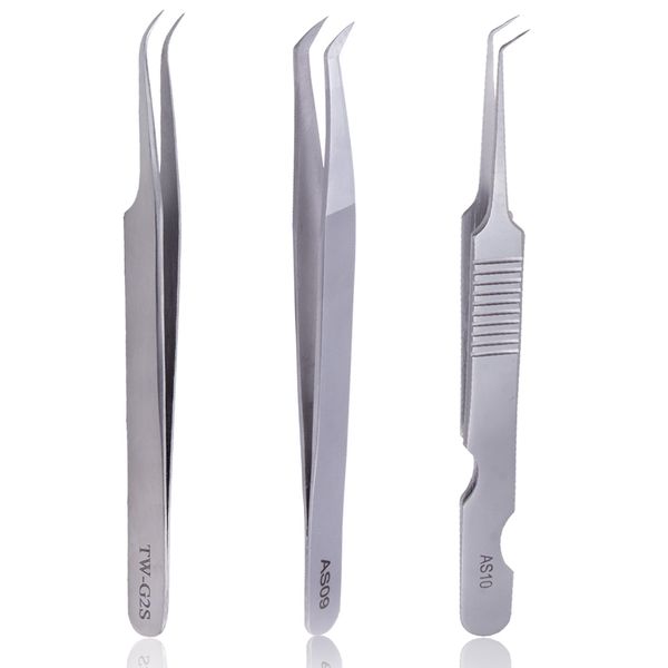 1pcs stainless steel eyelash tweezers 3d-6d volume non-magnetic eyelashes extension lash tweezer professional makeup tool
1pcs stainless steel eyelash tweezers 3d-6d volume non-magnetic eyelashes extension lash tweezer professional makeup tool