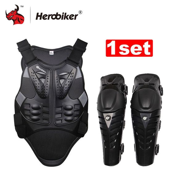 herobiker black moto armor vest+ motorcycle knee with a reflecting strip motorcycle armor
herobiker black moto armor vest+ motorcycle knee with a reflecting strip motorcycle armor